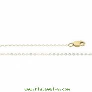 14K Yellow 16 INCH Lasered Titan Gold Curb Chain