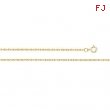 14K Yellow 16 INCH Lasered Titan Gold Rope Chain