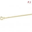 14K Yellow 16 INCH Solid Box Chain