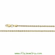 14K Yellow 18 INCH 02.00 MM ROPE CHAIN (REPLACING CH506) 1.85 Mm Rope Chain