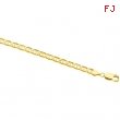 14K Yellow 18 INCH Anchor Chain