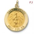 14K Yellow 18.00 MM St. Edward Medal