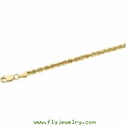 14K Yellow 20 INCH 03.00 MM ROPE CHAIN (REPLACING CH508) 03.00 Mm Rope Chain