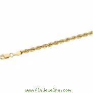 14K Yellow 20 INCH 04.00 MM ROPE CHAIN (REPLACING CH509) 04.00 Mm Rope Chain