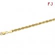14K Yellow 7 INCH 04.00 MM ROPE CHAIN (REPLACING CH509) 04.00 Mm Rope Chain