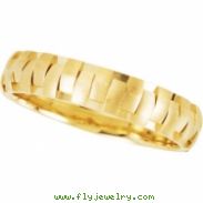 14K Yellow Gold Bridal Duo Band