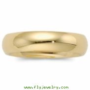 14K Yellow Gold Comfort Fit Band