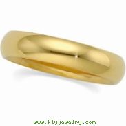 14K Yellow Gold Comfort Fit Band