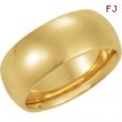 14K Yellow Gold Comfort Fit Band