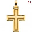 14K Yellow Gold Cross Pendant