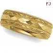 14K Yellow Gold Design Band