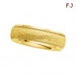 14K Yellow Gold Design Band