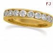 14K Yellow Gold Diamond Band