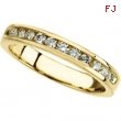 14K Yellow Gold Diamond Band