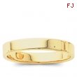 14K Yellow Gold Flat Band