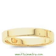 14K Yellow Gold Flat Band