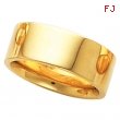 14K Yellow Gold Flat Band