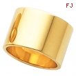 14K Yellow Gold Flat Band