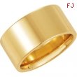 14K Yellow Gold Flat Comfort Fit Band