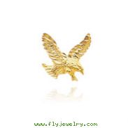 14K Yellow Gold Flying Eagle Pendant