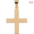 14K Yellow Gold Greek Cross Pendant