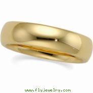 14K Yellow Gold Heavy Comfort Fit Band