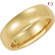 14K Yellow Gold Heavy Comfort Fit Band