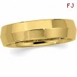 14K Yellow Gold Knife Edge Comfort Fit Band