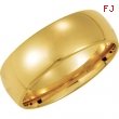 14K Yellow Gold Light Comfort Fit Band