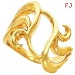 14K Yellow Gold Metal Fashion Ring (10586)