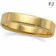 14K Yellow Gold Square Comfort Fit Band