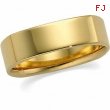 14K Yellow Gold Square Comfort Fit Band