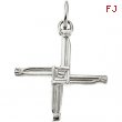 14K Yellow Gold St. Bridgets Cross Pendant