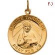 14K Yellow Gold St. Jude Thaddeus Medal