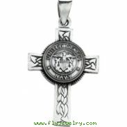 14K Yellow Gold Us Navy Cross