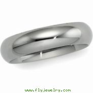 14kt Rose 06.00 mm Comfort Fit Band