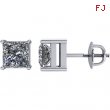 14kt White 3/4 CTW Pair 3/4CTW Diamond Earrings