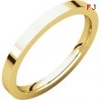14kt Yellow 02.00 mm Flat Comfort Fit Band