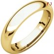 14kt Yellow 04.00 mm Comfort Fit Band