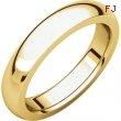 14kt Yellow 04.00 mm Heavy Comfort Fit Band