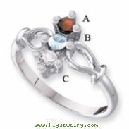 14KW Family Jewelry Diamond Semi-Set Ring