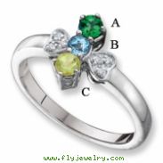 14KW Family Jewelry Diamond Semi-Set Ring