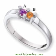 14KW Family Jewelry Diamond Semi-Set Ring