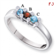 14KW Family Jewelry Diamond Semi-Set Ring