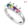 14KW Family Jewelry Diamond Semi-Set Ring