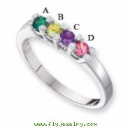 14KW Family Jewelry Diamond Semi-Set Ring