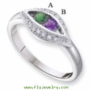 14KW Family Jewelry Diamond Semi-Set Ring