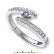 14KW Family Jewelry Diamond Semi-Set Ring