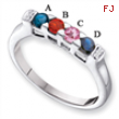 14KW Family Jewelry Diamond Semi-Set Ring