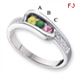 14KW Family Jewelry Diamond Semi-Set Ring